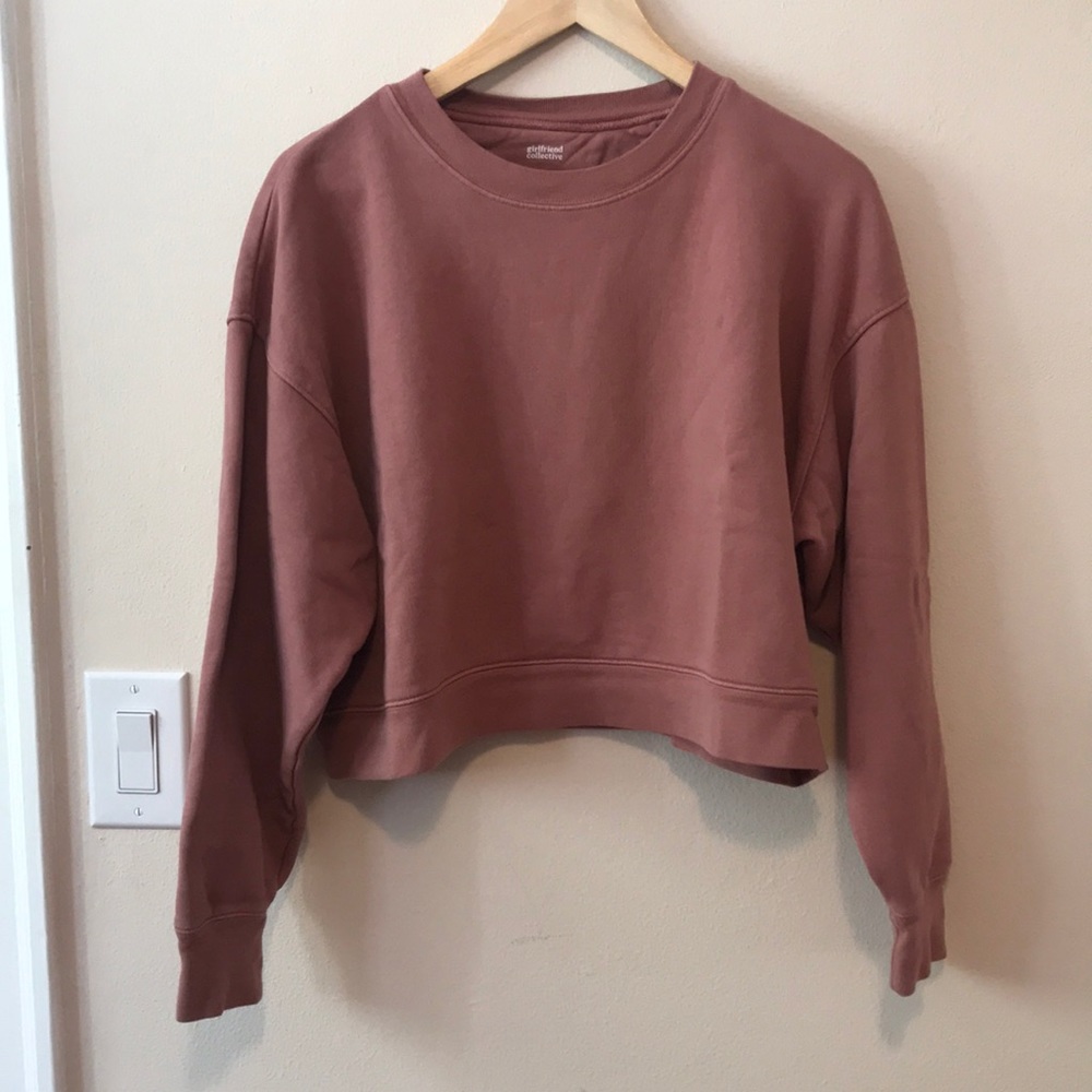 Girlfriend Collective Crop Sweatshirt